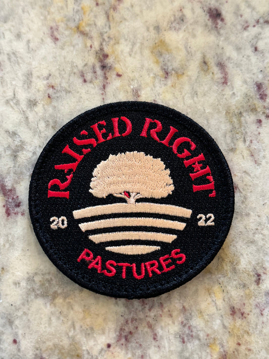 Raised Right Velcro Patch